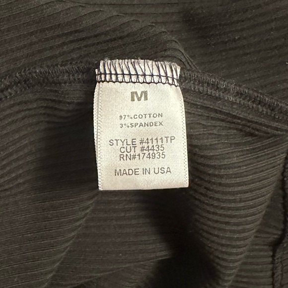 Renee C Rib Cutout Long Sleeve Tee - Picture 6 of 6